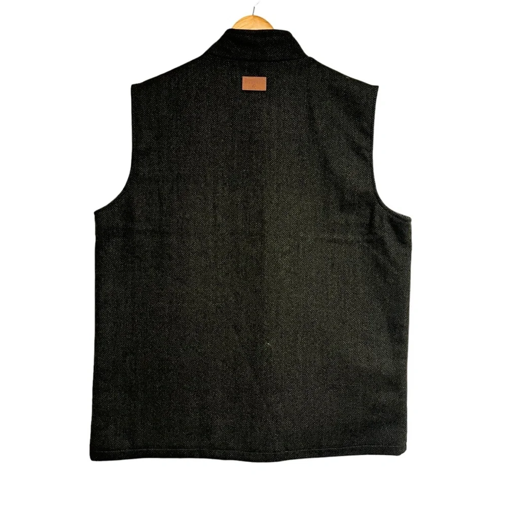 Men's Black Vest - Picture 2 of 8